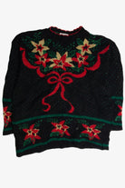 Vintage Black Ugly Christmas Sweater 62862