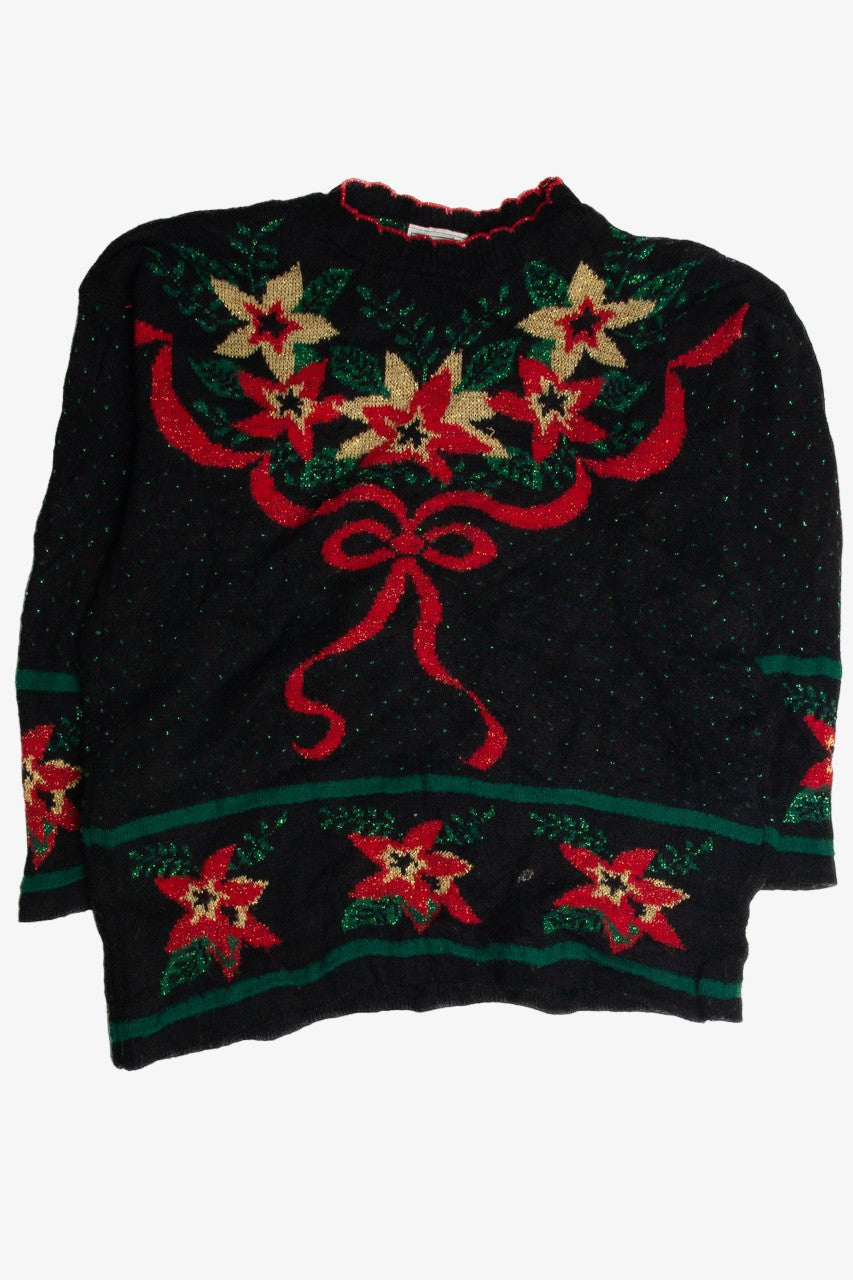 Vintage Black Ugly Christmas Sweater 62862