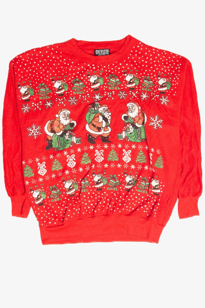 Vintage Red Holiday Sweatshirt 63053