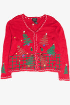 Vintage Red Ugly Christmas Cardigan 61922