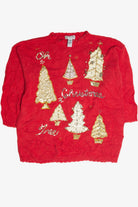 Vintage Red Ugly Christmas Sweater 59815