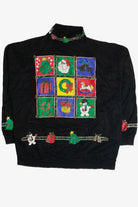 Vintage Black Christmas Sweatshirt 62550