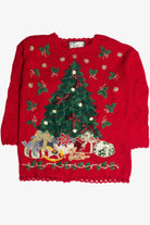 Vintage Red Ugly Christmas Sweater 59640