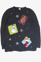 Vintage Black Ugly Christmas Pullover 63301
