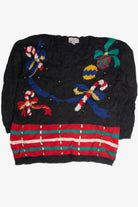 Vintage Black Ugly Christmas Cardigan 59894