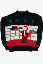 Vintage Black Ugly Christmas Sweater 62697