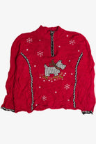 Vintage Red Ugly Christmas Cardigan 59728