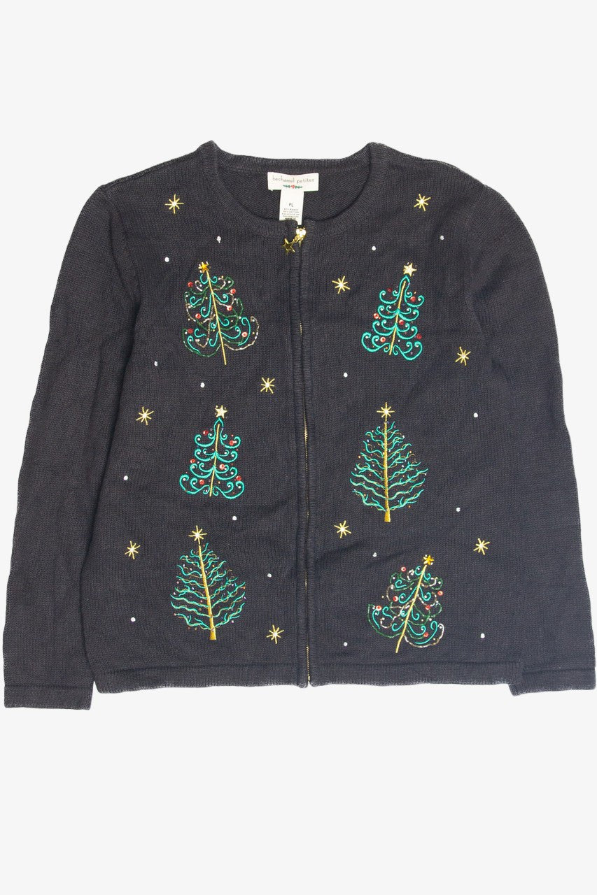 Vintage Black Ugly Christmas Cardigan 63323