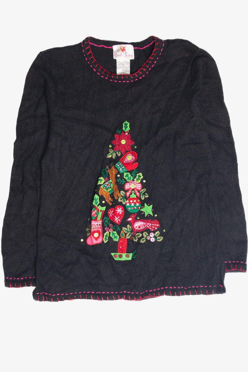 Vintage Black Ugly Christmas Pullover 63109