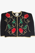Vintage Black Ugly Christmas Cardigan 63123