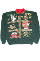 Vintage Green Holiday Sweatshirt 63070