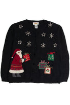 Vintage Black Ugly Christmas Cardigan 62877