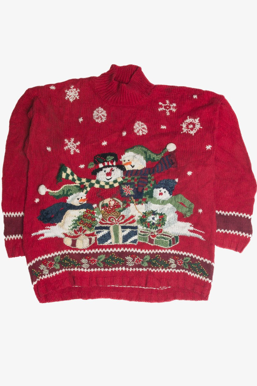 Vintage Red Ugly Christmas Sweater 59927