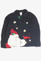 Vintage Black Ugly Christmas Cardigan 63244