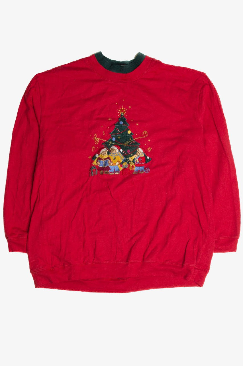 Vintage Red Christmas Sweatshirt 62670