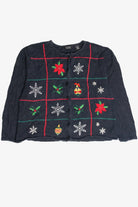 Vintage Black Ugly Christmas Cardigan 63127