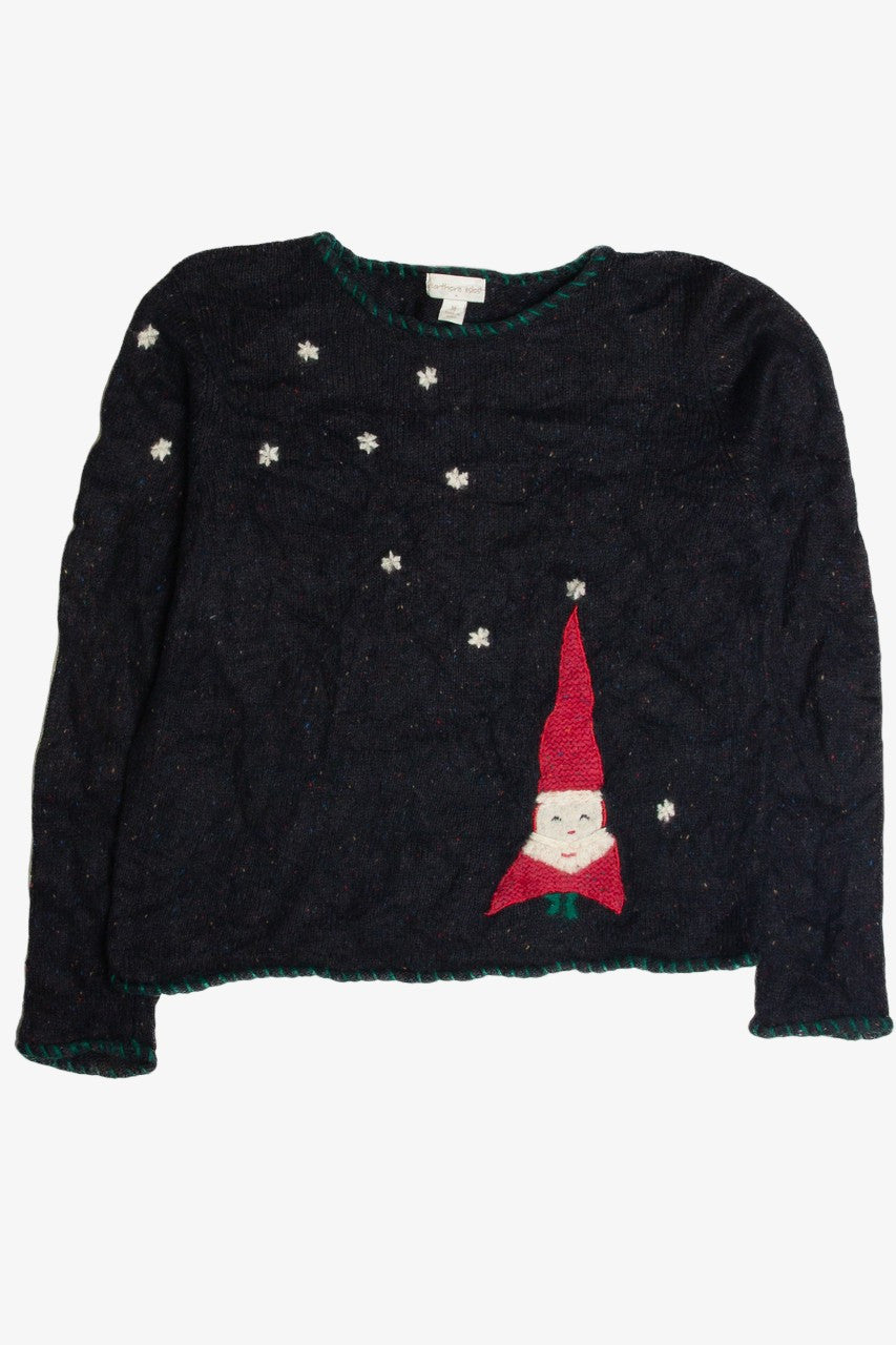 Vintage Black Ugly Christmas Sweater 62314
