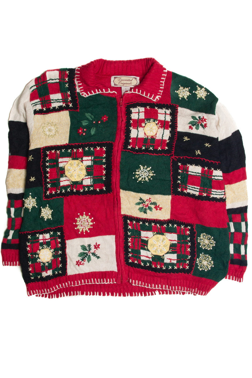 Vintage Ugly Christmas Cardigan 62411