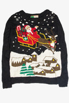 Vintage Black Ugly Christmas Pullover 63384