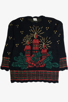 Vintage Black Ugly Christmas Sweater 59581