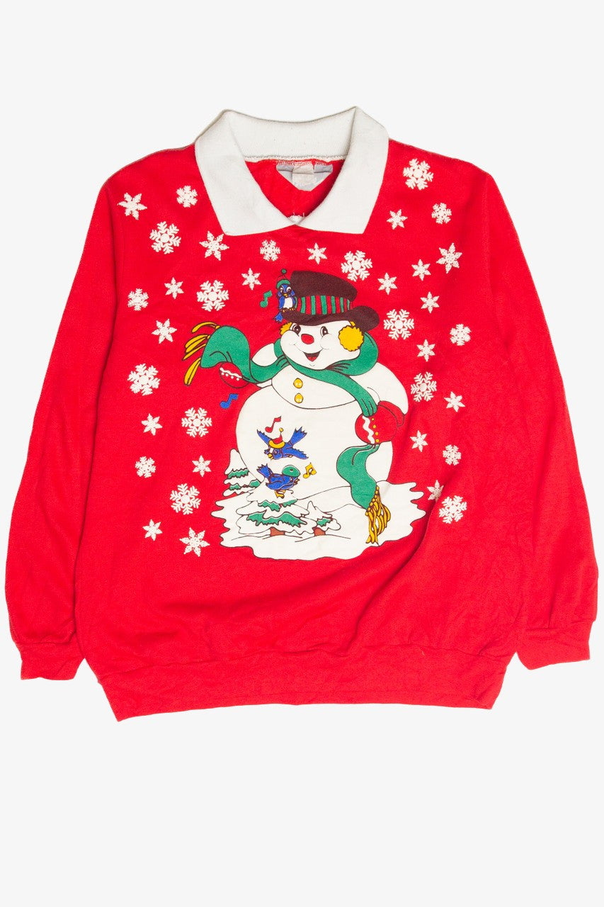 Vintage Red Holiday Sweatshirt 63148