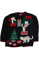 Vintage Cats Ugly Christmas Sweater 59578