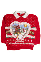 Vintage Red Christmas Sweatshirt 62525