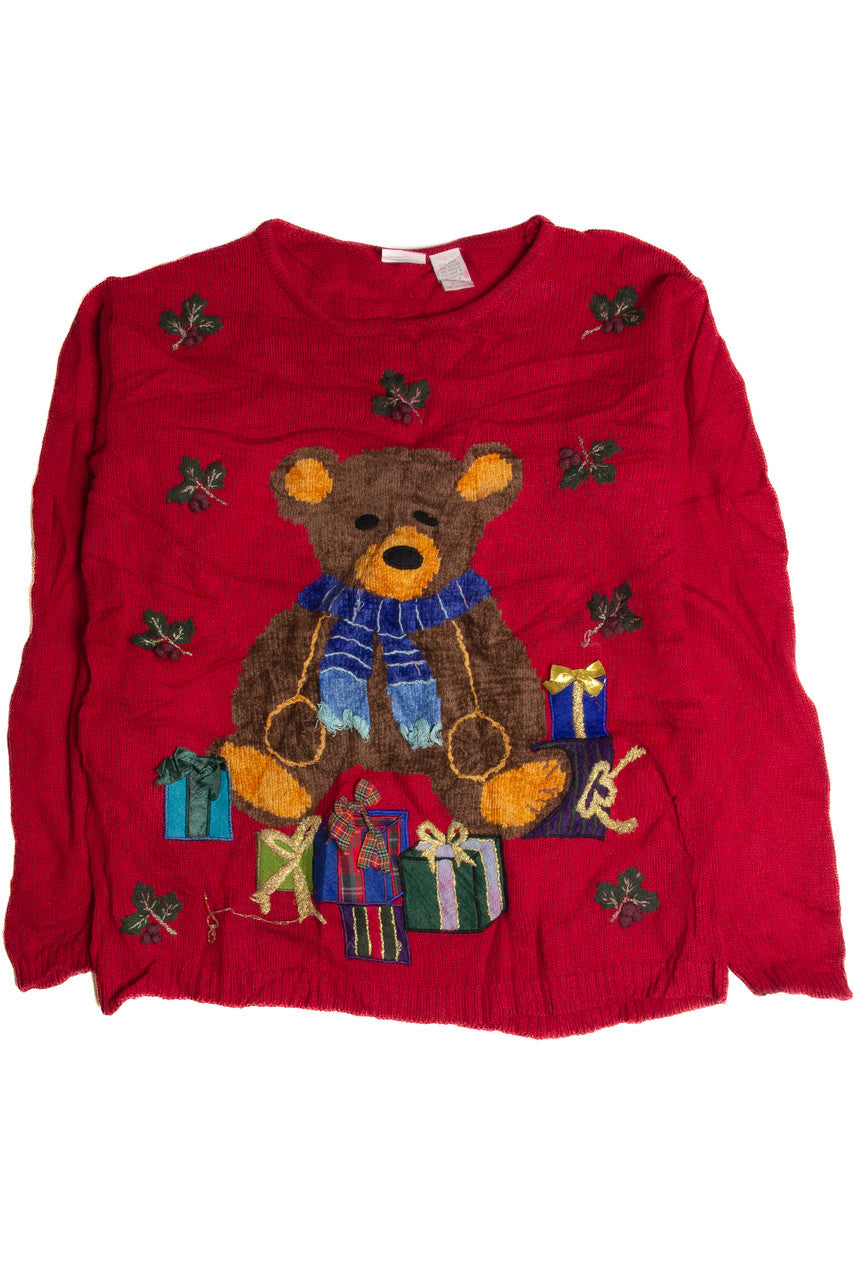 Vintage Red Ugly Christmas Sweater 62899