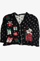 Vintage Black Ugly Christmas Sweater 59671