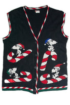 Vintage Black Ugly Christmas Vest 59983
