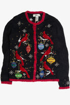 Vintage Black Ugly Christmas Cardigan 59858