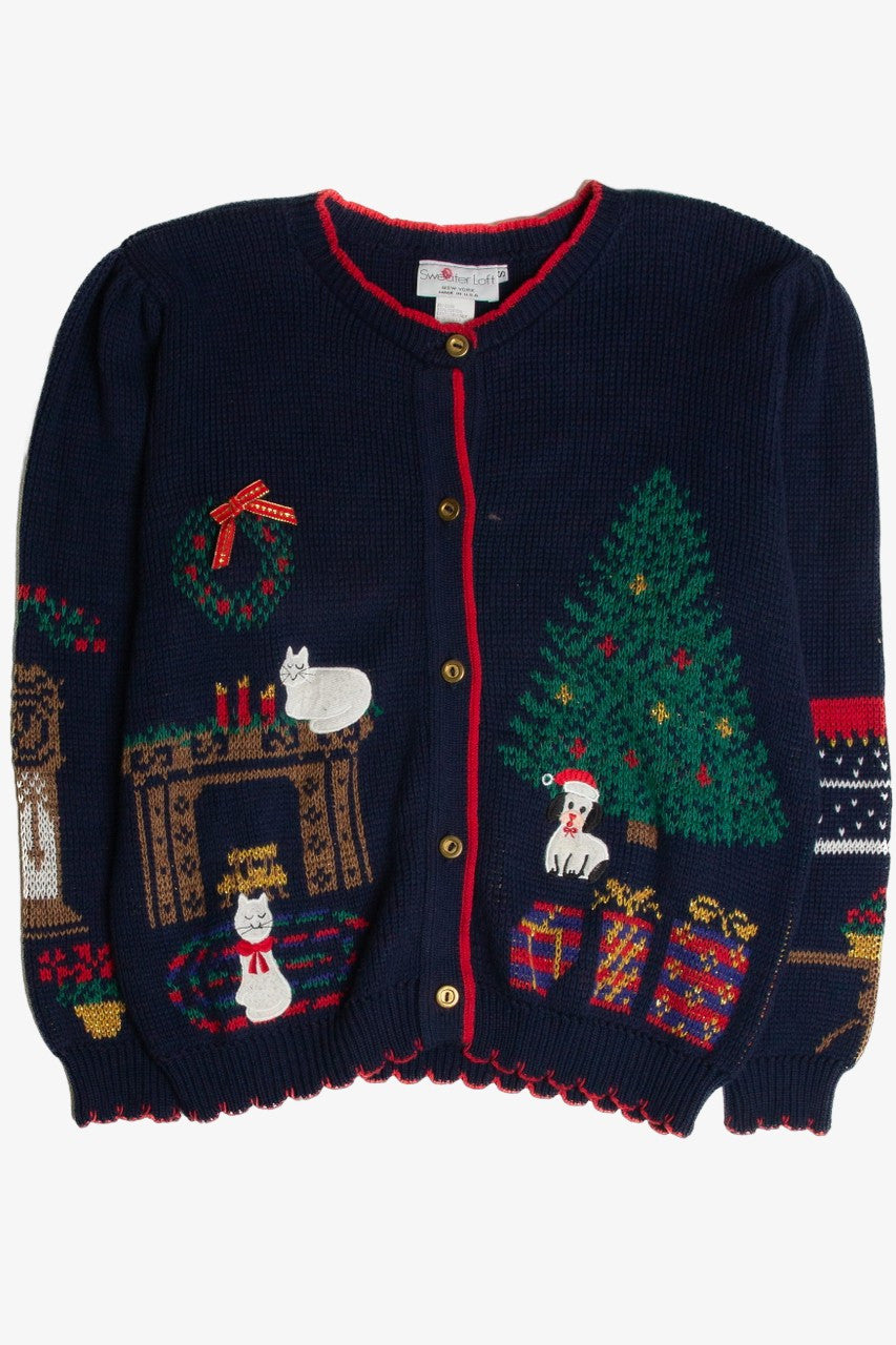 Vintage Ugly Christmas Cardigan 62734