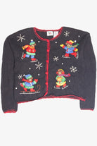 Vintage Black Ugly Christmas Cardigan 63252