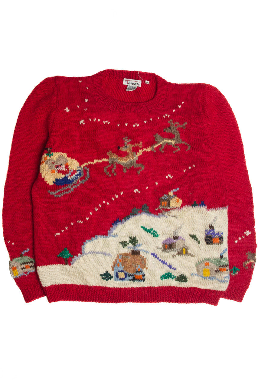 Vintage Red Ugly Christmas Sweater 62350
