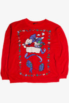 Vintage Red Christmas Sweatshirt 62489