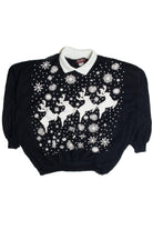 Vintage Black Christmas Sweatshirt 62551
