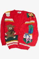 Vintage red Ugly Christmas cardigan 59701