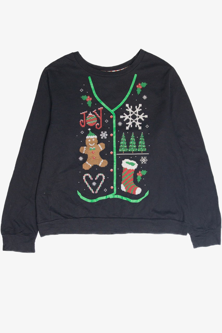 Holiday Time Cardigan Graphic Sweatshirt