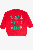 Vintage Red Ugly Christmas Sweatshirt 63009