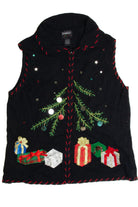 Vintage Black Ugly Christmas Vest 62587