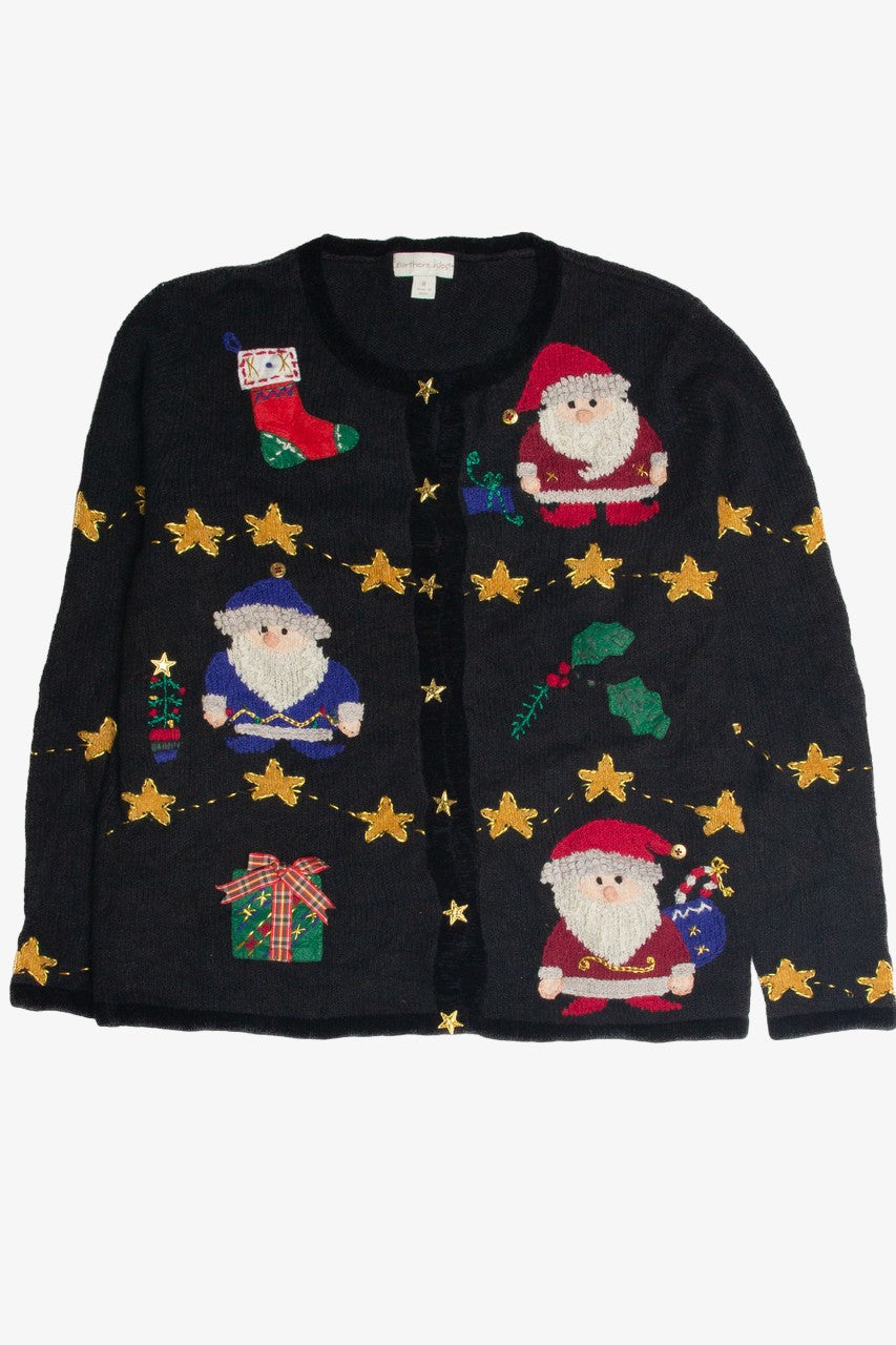 Vintage Black Ugly Christmas Cardigan 59897