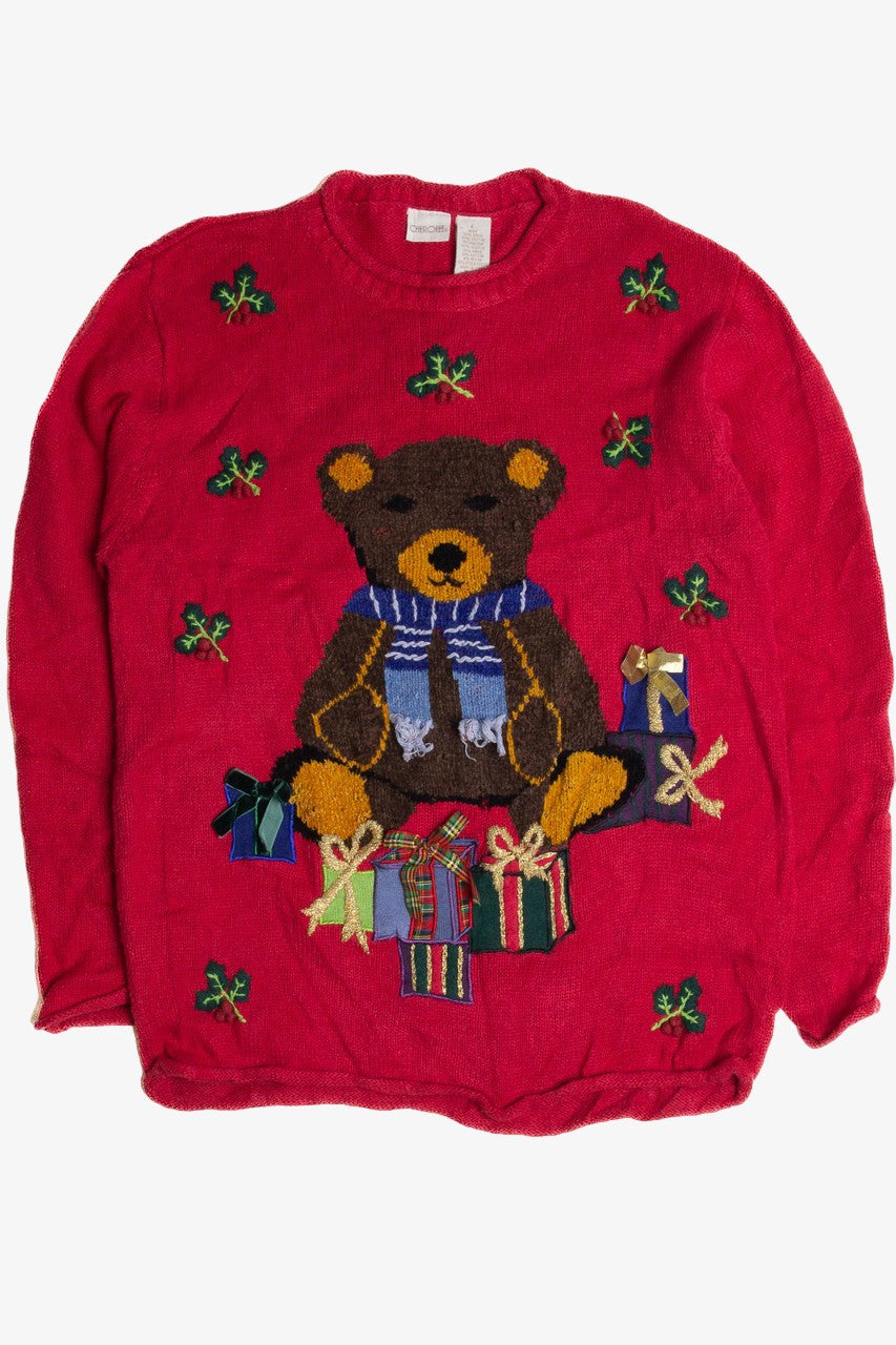 Vintage Red Ugly Christmas Sweater 59642