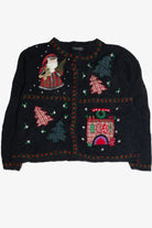 Vintage Black Ugly Christmas Cardigan 59844