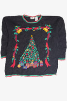 Vintage Black Ugly Christmas Pullover 63204