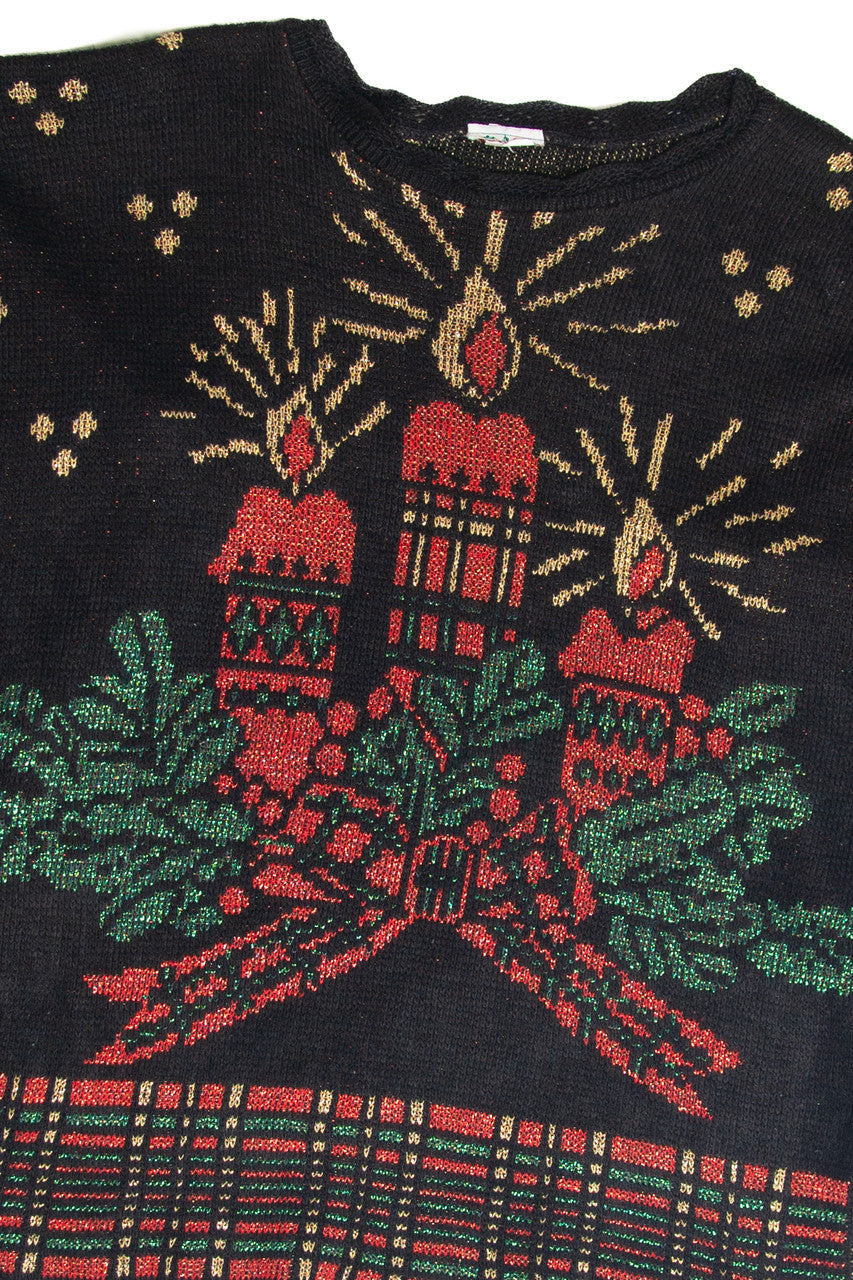 Vintage Black Ugly Christmas Pullover 61841