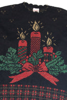 Vintage Black Ugly Christmas Pullover 63312