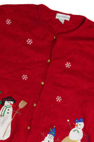 Vintage Red Ugly Christmas Cardigan 62665