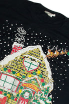 Vintage Black Christmas Sweatshirt 62533