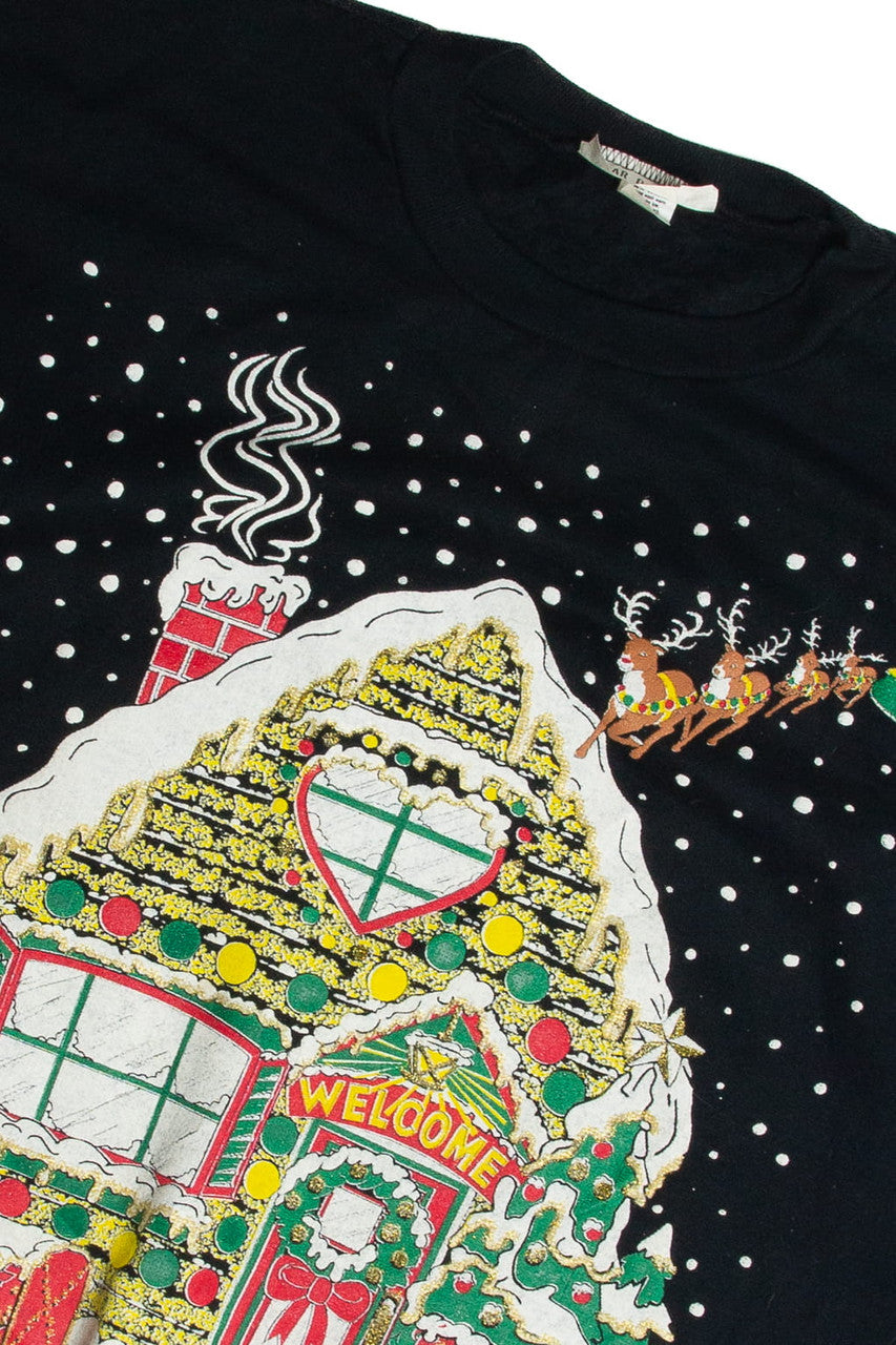 Vintage Black Christmas Sweatshirt 62533