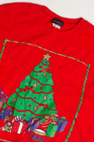 Vintage Red Christmas Sweatshirt 62491